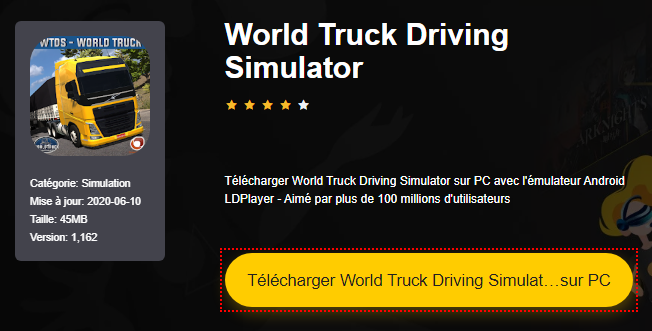 Installer World Truck Driving Simulator sur PC 
